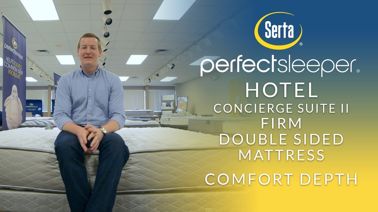 serta perfect sleeper double sided firm mattress