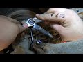 How to change rear stabiliser links on a Toyota Avensis (_T25_) rear stabiliser links