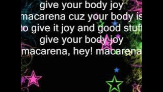 macarena english lyrics
