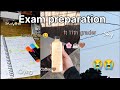 Exam prep.📚😭 || Productive study vlog🎯|| 11th grader PCM coffee 🤎 lectures,crying,dead| #study #exam
