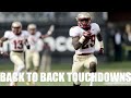 College Football: Back To Back Touchdowns Compilation