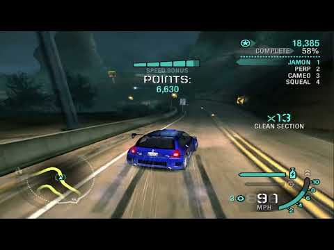 42 NFS Carbon Canyon Drift PS2 Gameplay 4K 60fps