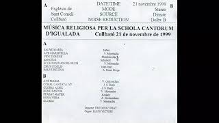 Ave Maristella (Mosén Valentí Miserachs i Grau) – Schola Cantorum de Igualada (Barcelona) (1999)