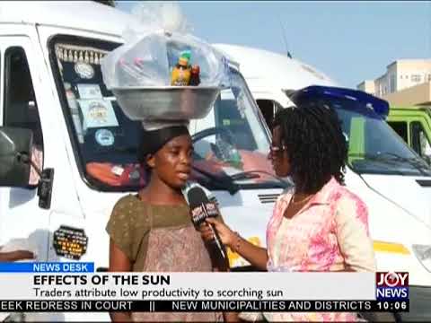 Effects Of The Sun News Desk On Joy News 16 3 18 Youtube