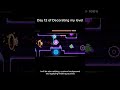 Day 12 of Decorating my level "Flow" #geometrydash #leveldesign #gaming
