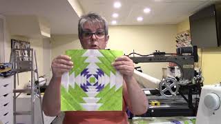 Part 2  Using the Creative grids Pineapple Trim Tool Rulers with Phyllis-MMQF