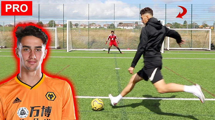 PRO FOOTBALLER teaches me how to SHOOT! (Max Kilma...