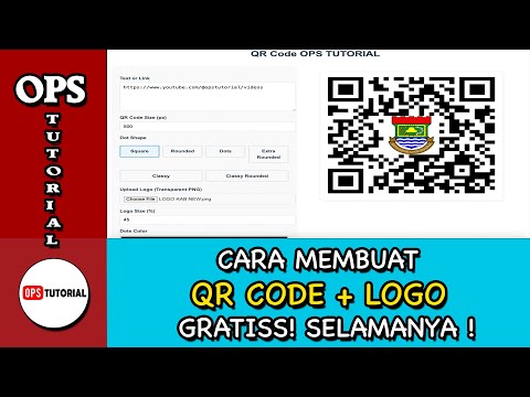Buat QR Code + Logo Gratis Selamanya ! Tidak ada Expired
