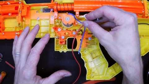 Nerf Stampede Re-Wire and Elite Power Mod- Part 2