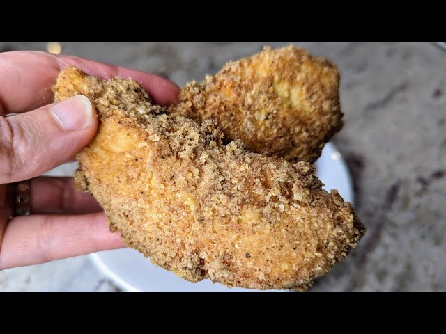 🐓Keto/Carnivore **Protein BREADING Recipe** (Cheese-free!) class=