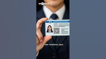Los Códigos QR 🧠son el primer paso para controlar la asistencia de una comunidad académica  #qrspace