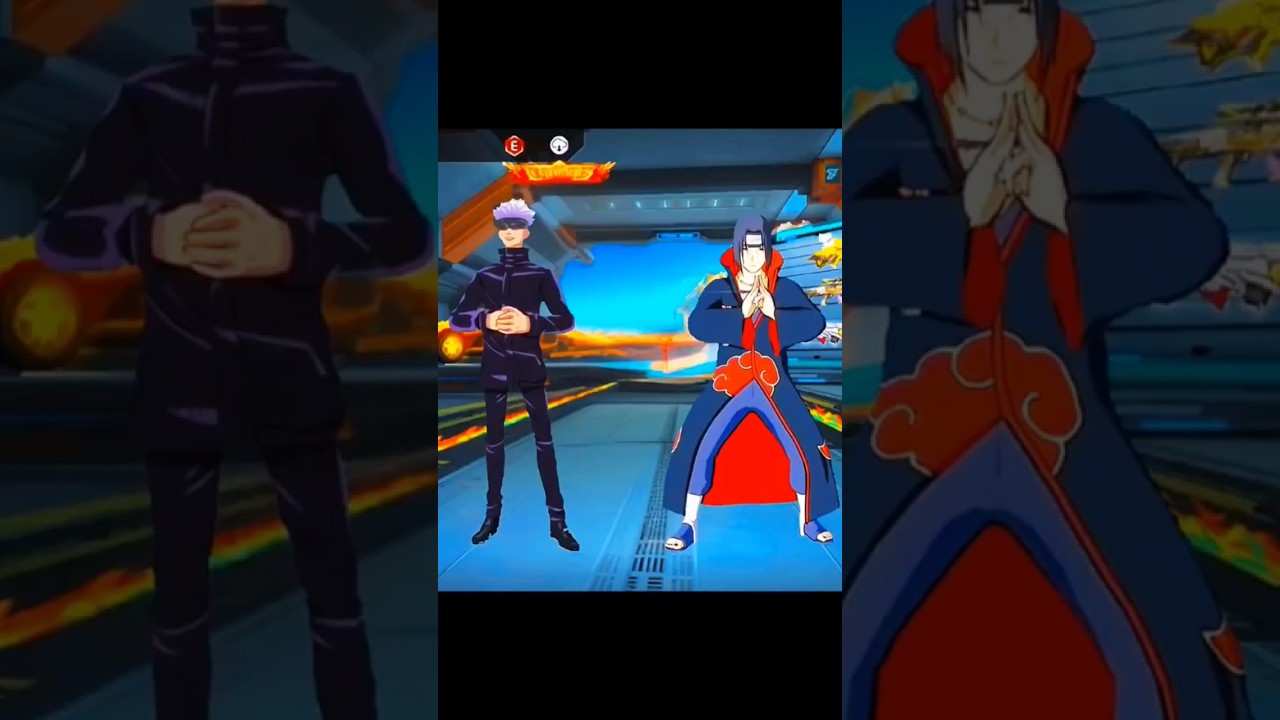 Goku and gojo free fire squad 