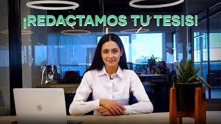 ¡REDACTAMOS TU TESIS! #tesis #educación