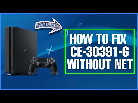 HOW TO FIX ERROR CE-30391 WITHOUT CONNECTING TO INTERNET | OFFLINE METHOD | FIFA FOR PS4