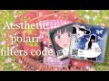 aesthetic polarr filters code ⊹ ࣪.🏹.