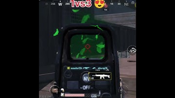 1vs3 #bgmi #bgmishorts #pubg #pubgmobile #shorts