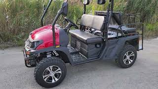 400cc GVX Gas Golf Cart UTV Utility Vehicle 4x4 Quad In Stock Now! Hi/Low Gear From SaferWholesale