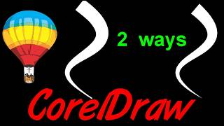 Corel Draw Tips & Tricks Variable Outline Tool VS Artistic Media Tool