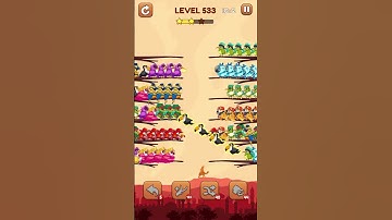 Bird Sort 2: Color Puzzle Level 533 #games #gaming #gameplay