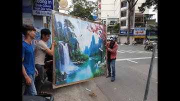 XƯỞNG TRANH CANVAS, TRANH SƠN DẦU TẬN GỐC - TRANH LINH