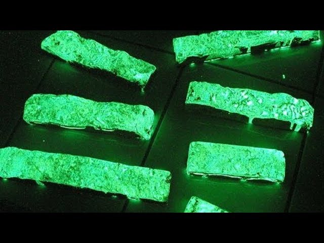 Люмобетон: материал, способный накапливать и излучать свет