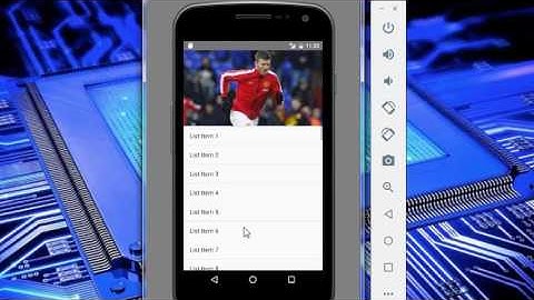 parallax scrolling android