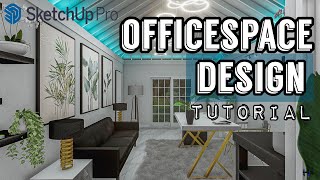 How to design your own office space using Sketchup Pro screenshot 3