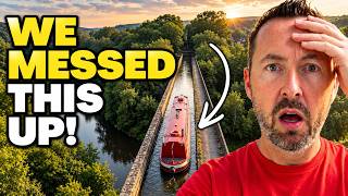 We took a 69FT Canal Boat on the World's Highest Aqueduct in Wales