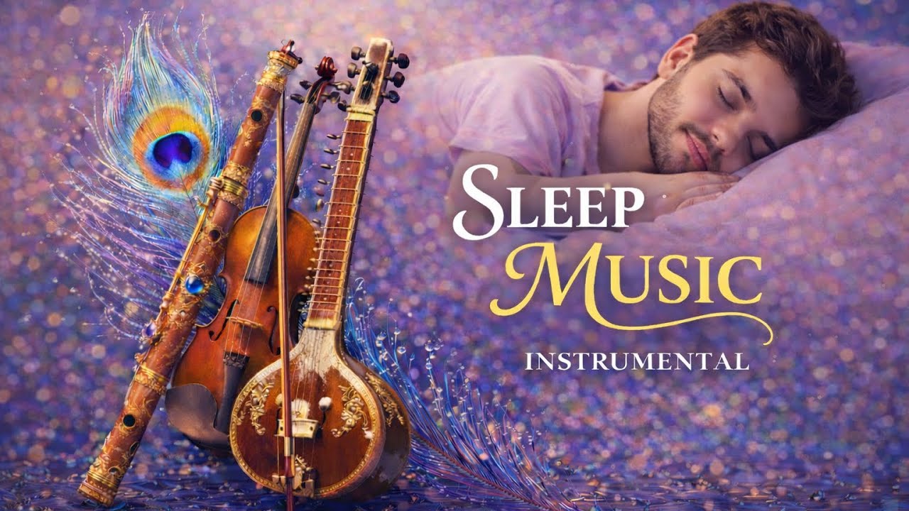 Deep Sleep Music | Relaxing Instrumental Flute & Violin | Stress Relief ...