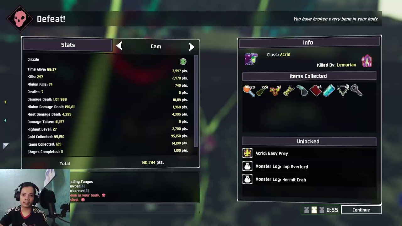 Risk of Rain 2 with friends and revenge for yesterday.