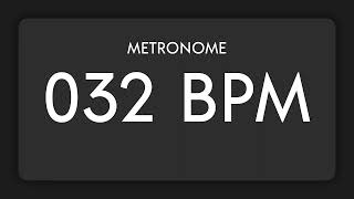 32 BPM - Metronome for practice