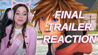 KINGDOM HEARTS 3 FINAL TRAILER REACTION