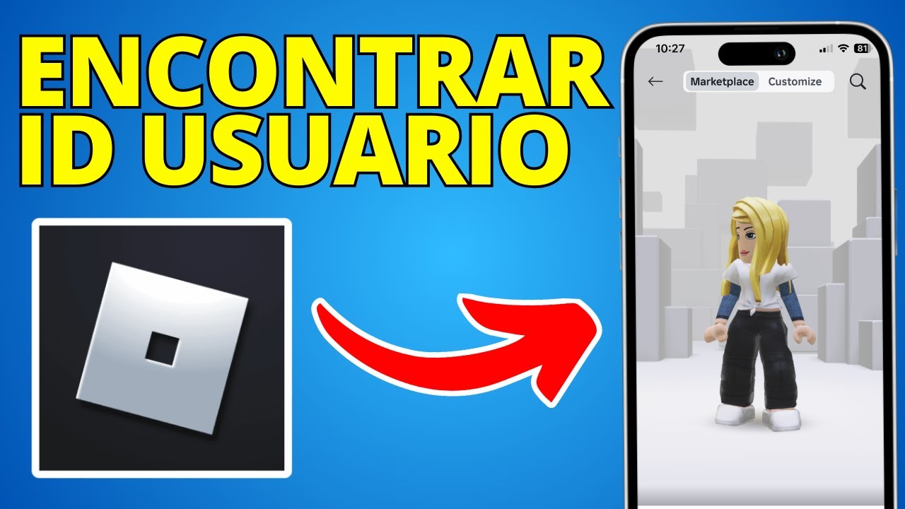 Cómo encontrar y copiar el ID de usuario en Roblox Mobile - YouTube