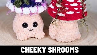 How to do the butt cheeks for my Cheeky Shroom Pattern | Miguelscrochet