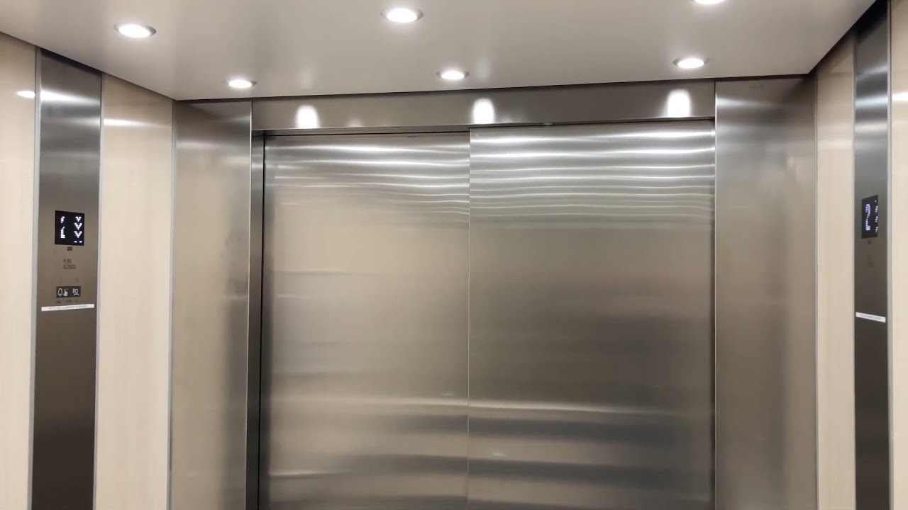 2020 KONE TranSys MRL Traction Elevators @ Söderhamn Hospital, Söderhamn, Sweden.