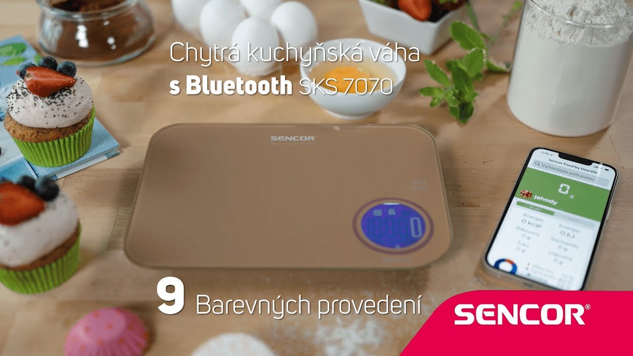 Smart Bluetooth Kitchen Scale, SKS 7070GG