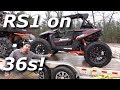 Mudding a RZR RS1 on 36s and Mudlyfe destroys itself!