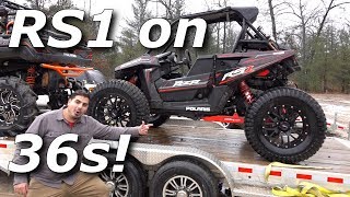 Mudding a RZR RS1 on 36s and Mudlyfe destroys itself!