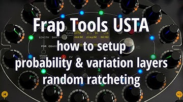Frap Tools USTA Tutorial: probability, variation, ratcheting