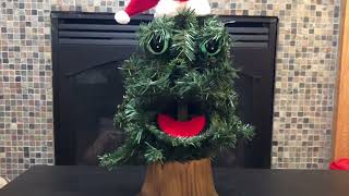 1997 Gemmy Douglas Fir the talking dancing Christmas tree