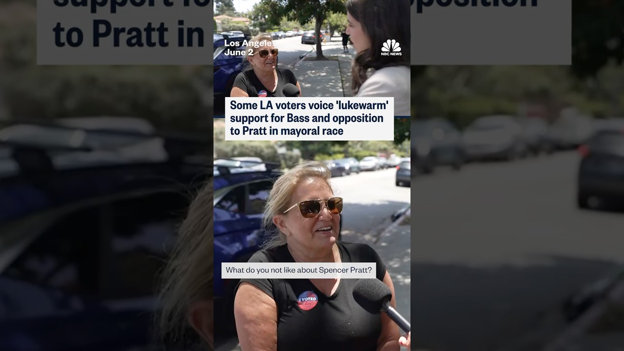 Some LA voters voice ‘lukewarm’ support for Bass and opposition to Pratt in mayoral race Some LA voters voice ‘lukewarm’ support for Bass and opposition to Pratt in mayoral race