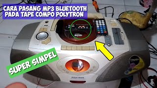 How to install a Bluetooth MP3 on a Polytron Compo tape recorder