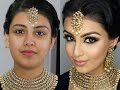 Indianbollywoodsouth asian bridal makeup  start to finish  mona sangha