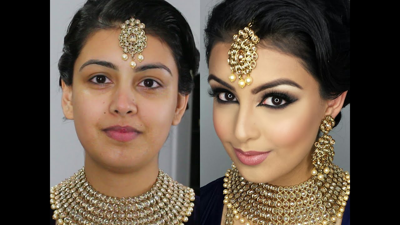indian/bollywood/south asian bridal makeup | start to finish | mona