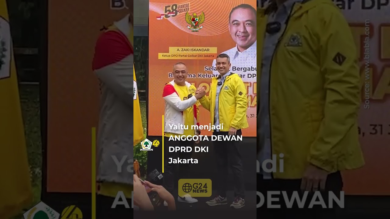 RIAN ERNEST RESMI BERGABUNG DENGAN PARTAI GOLKAR