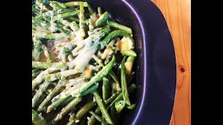 Стручковая фасоль с сыром Стручковая фасоль с сыром