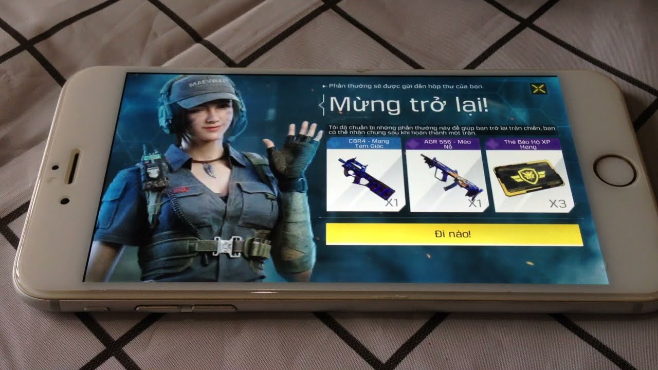 TEST game Call of Duty on iphone 6plus 