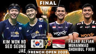 Download lagu 🔥FANTASTIC FINAL🔥‼️ Kim/Seo (KOR) VS Alfian/Fikri (INA) France Open 2025 | HD QUALITY 1080p