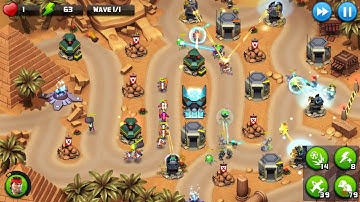 Alien Creeps TD - Level 40-Sphinx Hijinks - Spec Ops