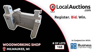 MILWAUKEE WI Woodworking Shop 168 Lots